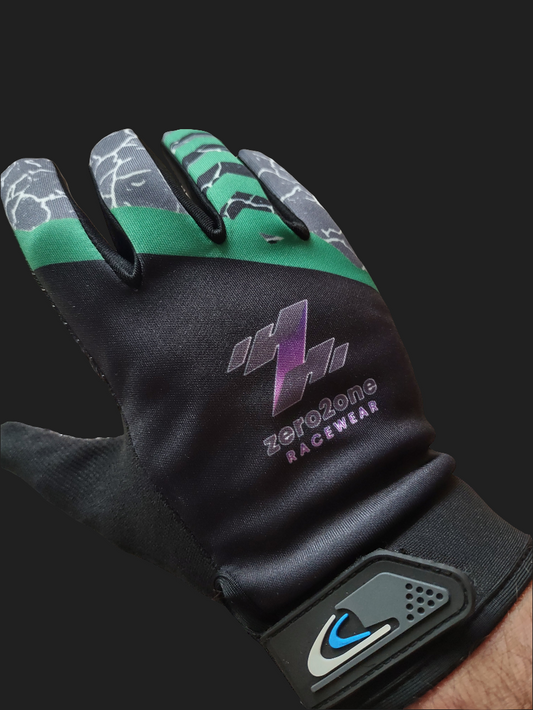 zero2one Sector Gloves | Green | Large