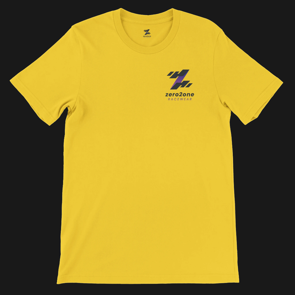 zero2one Academy Tee | Unisex | 100% cotton |