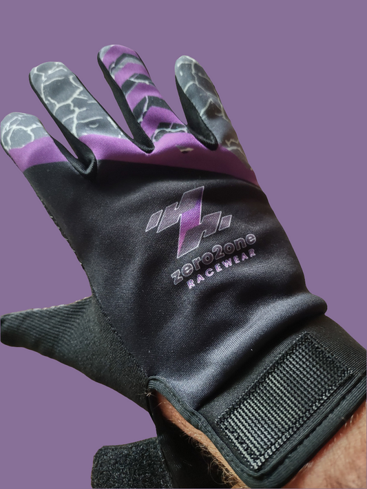 zero2one Sector Gloves | Purple | Large