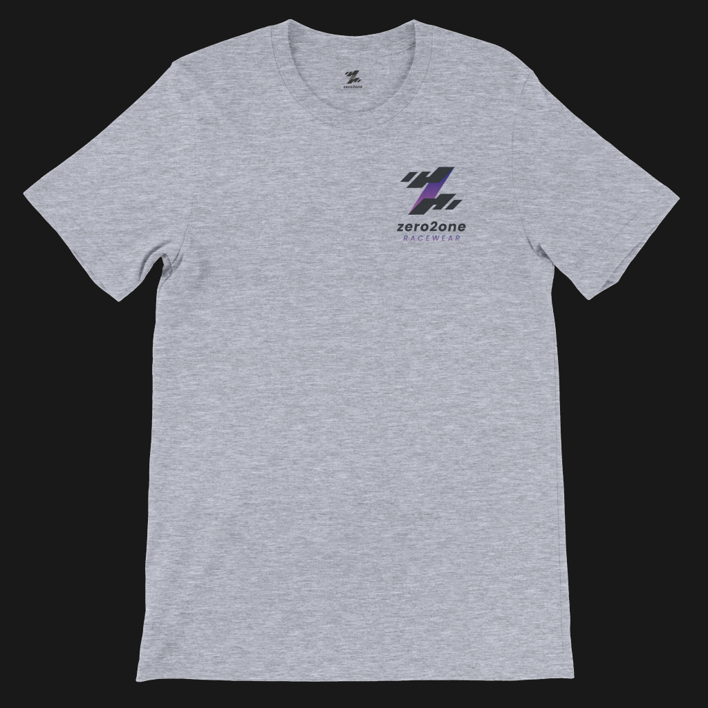 zero2one Academy Tee | Unisex | 100% cotton |