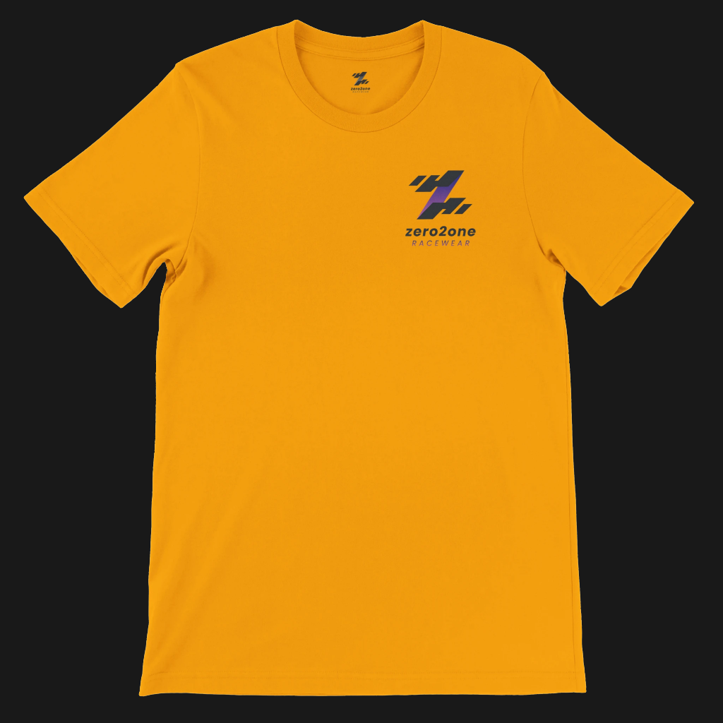 zero2one Academy Tee | Unisex | 100% cotton |