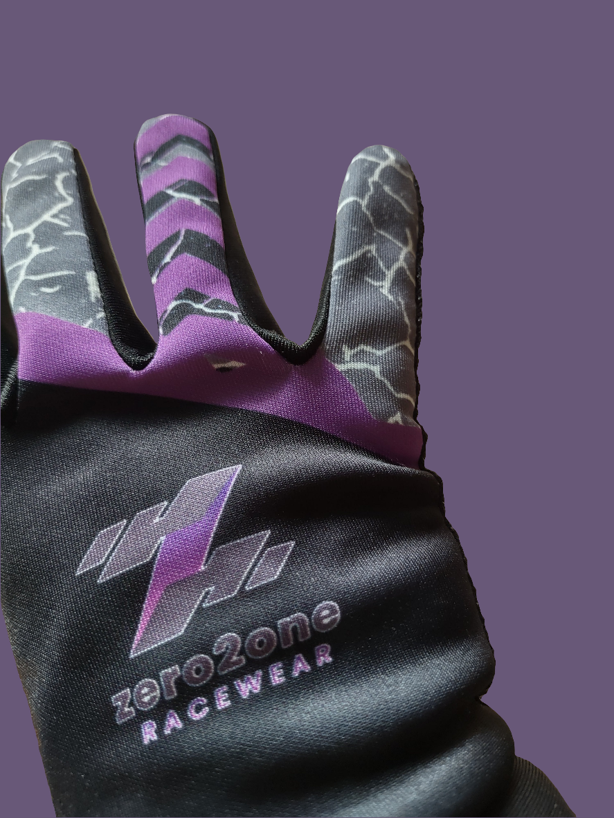 zero2one Sector Gloves | Purple | Large | Worldwide shipping!