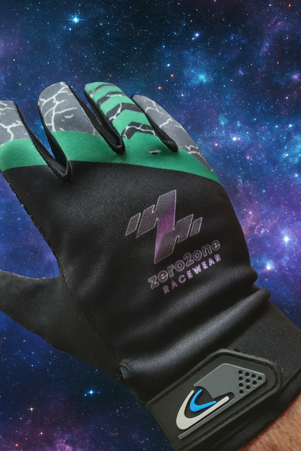 zero2one Sector Gloves | Green | Large | Worldwide shipping!